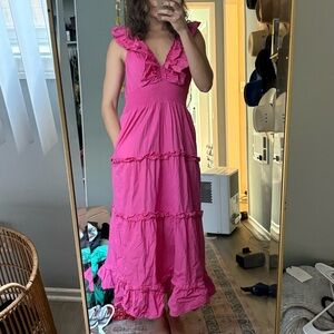 House of Harlow 1960 Pink Maxi Dress